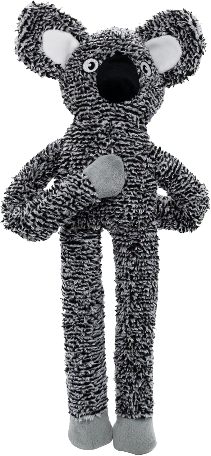 Koala No Stuffing Dog Toys for Large Dogs, Squeaky Crinkle Interactive Dog Animals Toys, Plush Teething Toys to Keep Them Busy, Cute Funny Dogs Gifts for Small Medium Large Breed