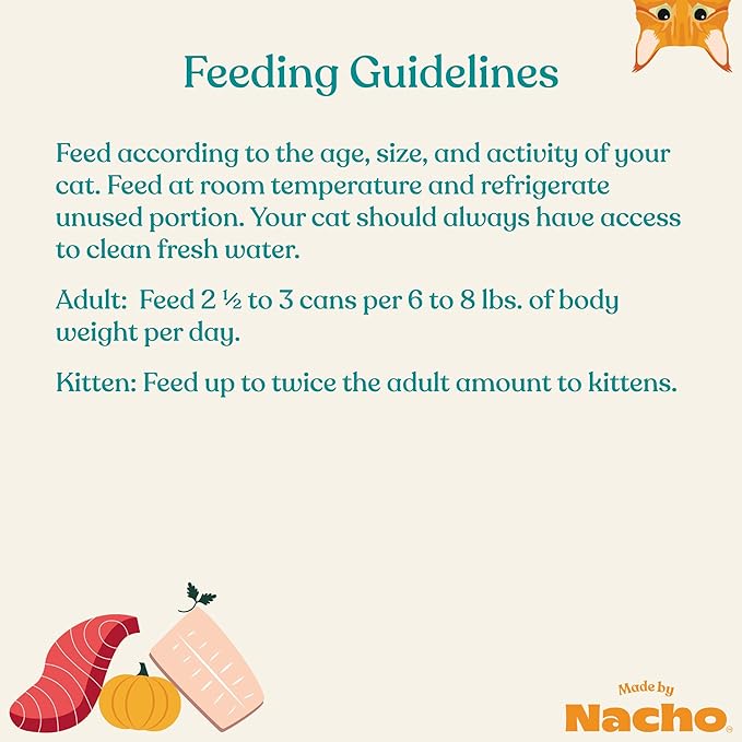 Made by Nacho Flaked Filets Recipe in Bone Broth, Grain-Free Chef's Selects Wet Food for Cats Balanced Diet in Naturally Hydrating Pumpkin-Infused Broth (3.0 oz (Pack of 12), Tuna & Mackerel)