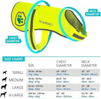 Reflective Dog Coat for Safety – Ideal Dog Vest for High-Visibility When Walking, Jogging or Training – Sizes to Fit Small, Medium, Large Breeds 16-130 lbs (Small)