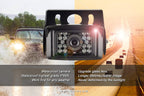 Digital Wireless Backup Camera System Kit, IP69 Waterproof Wireless Rear View Camera + 7?™â€?LCD Wireless Reverse Monitor for RV/Truck/Trailer/Bus/Camper/5th Wheel (W01-7 inch)