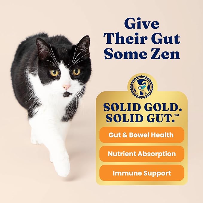 Solid Gold High Protein Dry Cat Food - Grain Free & Gluten Free Chicken Cat Dry Food w/Probiotics for Gut Health & Digestion - High Fiber & Omega 3 - Low Carb Superfood Kibble for Cats All Ages -12LB