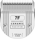 7F Dog Grooming Detachable Ceramic Blade,Compatible with WAHL 5 in 1 Blade for Wahl Arco, Bravura, Chromado, Creativa, Figura, and Motion Clippers. Cut Length 1/8-Inch 1.5mm