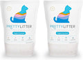 PrettyLitter Health Monitoring Cat Litter (Unscented, Non Clumping) | Lightweight & Low Tracking, Color Changing Silica Gel Crystals, Advanced Odor Control — 6 Lbs, Pack of 2 (Two Month Supply)
