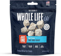 Whole Life Cat Just One Turkey Freeze Dried Cat Treats - Human Grade High Protein Food, Healthy Training Snacks, Freeze Dried Turkey Food Toppers, USA Made Natural Treats - 8 oz (Pack of 1)