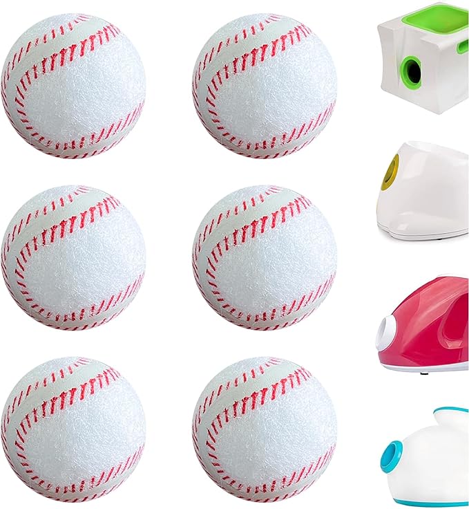 X-Small Dog Tennis Balls Dog Toys Ball 1.72" Pack of 6, Fit Ball Launchers