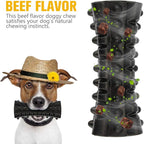 VANFINE Indestructible Squeaky Dog Toy – Tough Rubber Chew Toy for Aggressive Large Dogs, Durable and Safe for Interactive Play