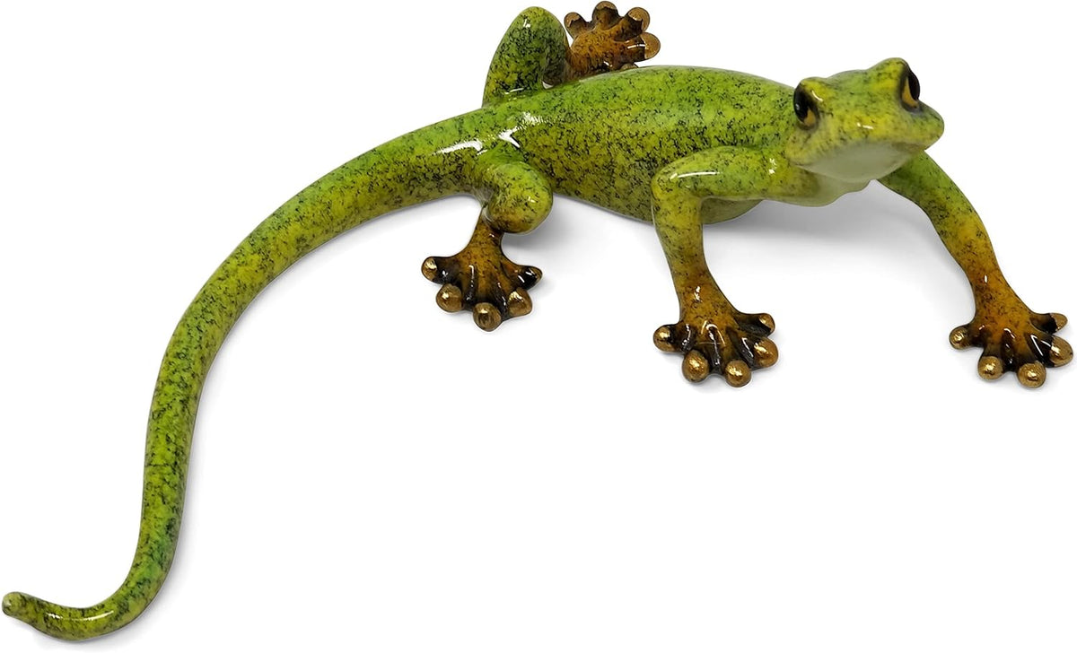 Lizard Home Decor Figurine for Desktop Decoration. Home Decor Accent for Living Room, Office, Kitchen, Bathroom or on Any Shelf in The House…