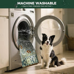 FXW Washable Pee Pads for Dogs, Puppy Pads with Super Absorbent, Specifically Designed for FXW Rollick/Homeplus 32/40/45inch 8 Panels Dog Playpen, 71" Square, Boho Beige, 1 Pack