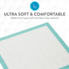 Inspire Extra Large Super Absorbent Disposable Bed Pads for Incontinence Ultra Thick and Absorbent Bed Pads Disposable Adult | Puppy Pads | Pee Pads for Adults (36" X 36" Pack of 50)