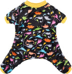 CuteBone Dog Halloween Pajamas Puppy Onesies Small Dogs Soft Pjs Coat Cat Apparel Comfy Pet Christmas Clothes Outfit Doggie Bodysuit P26XS