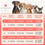 KYEESE 2Pack Dog Shirts Waffle for Small Dogs Stretchy Dog T-Shirts Lightweight Dogs Tank Top Sleeveless Pet Vest Breathable, X-Large, Purple+Grey