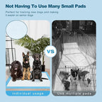 Boscute Enormous Size 54"x37" Pee Pads for Large Dogs, Heavy Absorbent Quick Dry Disposable Puppy Pee Pads, Thicken Strong Leak-Proof Backing Disposable Dog Pads (100 Counts)