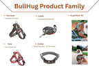 Adjustable Dog Harness– No Pull, No Choke – for English Bulldogs, French Bulldogs, Pugs & Broad-Chested Breeds – Easy, Safe Walks (Taco, Medium)