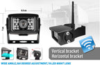 Digital Wireless Backup Camera System Kit, IP69 Waterproof Wireless Rear View Camera + 7?™â€?LCD Wireless Reverse Monitor for RV/Truck/Trailer/Bus/Camper/5th Wheel (W01-7 inch)