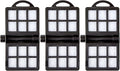 LAQUAL Replacement Fish Tank Filter Cartridges, Suitable Aquarium Filter (15-30 Gal), 3 Pack, White