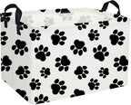 Rectangular Dog Baskets Gift Bins Empty Kids Storage Basket Baby Boy Basket Kids Dog Toy Storage Bin Organizer Box Room Decor for Home(Dog Bins)