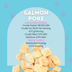 hotspot pets Freeze Dried Salmon Treats for Cats & Dogs -Made in USA-1LB Resealable Big Bag -Single Ingredient, High Protein, All Natural Grain-Free- Perfect for Training, Topper or Snack