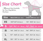 Eagloo Dog Harness Small Sized Dog, No Pull Service Vest with Reflective Strips and Control Handle, Adjustable and Comfortable for Easy Walking, No Choke Pet Harness with 2 Metal Rings, Pink, S