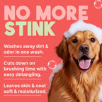 TropiClean Watermelon Refreshing 2-in-1 Cat & Dog Shampoo and Conditioner | Cat & Dog Bath Supplies | 20 oz | Made in The USA