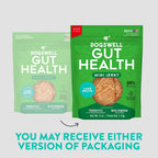 DOGSWELL Gut Health Mini Jerky Functional Dog Treats, Lamb 4 oz. Bag