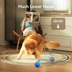 Cheerble Smart Interactive Dog Toy, Wicked Ball AIR, Automatic Moving, Bouncing, and Rotating, E-TPU Material, IPX7 Waterproof Rating, Active Rolling Ball for Medium and Large Dogs