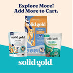 Solid Gold Wet Cat Food Shreds in Gravy - Canned Cat Food Made w/Real Tuna & Sardine - Five Oceans Grain Free 16ct/6oz Can