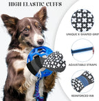 Non-Slip Dog Socks for Hardwood Floors Anti Slip Double-Sided Grippy Socks for Senior Dogs to Prevent Licking Paws, Scratching & Hot Pavement Premium Dog Paw Protector with Grippers Grey M