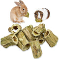 Fhiny Rabbit Chew Toys, 8 PCS 2" Natural Papaya Wood Chew Sticks Guinea Pig Treats for Dental Care Bunny Treats for Rabbits Small Pet Molar Snacks for Bunny Guinea Pig Chinchilla Hamster Gerbil
