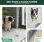 FXW Washable Pee Pads for Dogs, Puppy Pads with Super Absorbent, Specifically Designed for Potty Training, 30" x 70" Rectangle, Khaki, 2 Packs