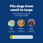 PetSafe CareLift Dog Lift Harness, Full Body, Large | Lift Sling for Dogs, Full-Body Support for Elderly, Arthritic or Recovering Dogs, Padded Shoulder Strap, Machine Washable