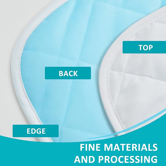 KANECH Incontinence Bed Pads Twin Size, Heavy Absorbency Reusable Washable Waterproof Mattress Protection for Adults, Elderly and Pets (39x80 Inch, Pack of 1) Blue | KANECH Fits 5 -20" Mattress with Upgraded Straps, Reusable Incontinence Bed Pads, 12 C...