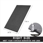 Kitchen Mat 1 PCS, Cushioned Non Slip Rugs for Kitchen Floor, Absorbent Runner Comfort Standing Mats Washable for Kitchen, Office, Home (Black, 24"x36")