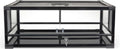 Zilla QuickBuild Reptile 20 Gallon Glass Terrarium Habitat with Swing Door For Geckos, Snakes, Lizards, Frogs, Turtles, and Tortoises, 30" x 12" x 12"
