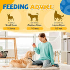 gazeupon Dog Treats Duck Jerky Rings, Natural Duck Breast, Healthy Training Rewards for Dogs w/Glucosamine Chondroitin