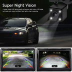 Kairiyard 5Inch Backup Camera, 170° Wide Angle Back up Camera with Monitor Clear Night Vision Waterproof Reverse Rear View Camera System for Car Truck