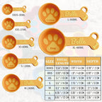 ubjva Personalized Dog Food Scoop Custom Cat Food Measuring Cup with Name Pet Accessories Gifts for Pet Lover