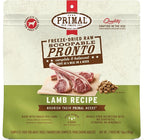 Primal Freeze Dried Dog Food, Pronto Mini Nuggets, Lamb; Scoop & Serve, Complete & Balanced Meal; Also Use as Topper or Treat; Premium, Healthy, Grain Free, High Protein Raw Dog Food (16 oz)
