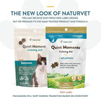 NaturVet Quiet Moments Calming Aid Cat Supplement Plus Melatonin – Helps Reduce Stress in Cats – for Pet Storm Anxiety, Motion Sickness, Grooming, Separation, Travel – 50 Ct. Soft Chews