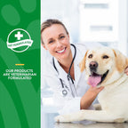 NaturVet Digestive Enzymes Plus Probiotics Supplement for Dogs, Soft Chews, Made in The USA with Globally Source Ingredients 90 Count
