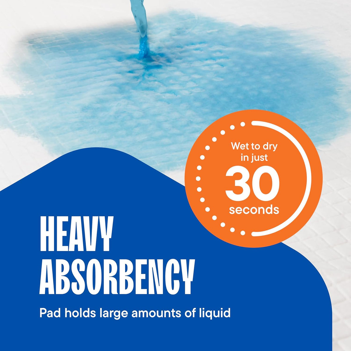 Puppy Pads Pet Pee Pads for Dogs & Puppy Training - 100 Count - Potty Pads for Dogs 22" x 22" Leak-Proof Dog Pee Pads - Quick-Dry Surface - Heavy Duty Absorbent Disposable Dog Wee Pad Bulk Pack