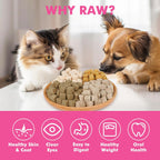 Freeze Dried Cats & Dogs Raw Treats, All Natural Single Ingredient Chicken Breast, High Protein Healthy Pet Training Treats or Food Topper, 11.3 oz