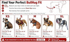 Adjustable Dog Harness– No Pull, No Choke – for English Bulldogs, French Bulldogs, Pugs & Broad-Chested Breeds – Easy, Safe Walks (Caution, Large)