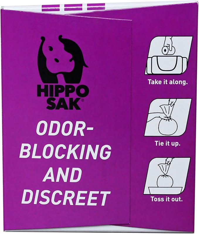 Hippo Sak Incontinence Undergarment Disposal Bags (375 Count)