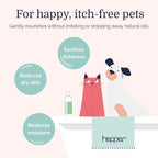 Hepper Pet Conditioner and Moisturiser - Scented Dog Conditioner & Detangler. Perfect for Long Hair, Short Hair, Dry Skin, Shedding Control, Allergies, and Puppy Coats! Cucumber and Aloe Scented.