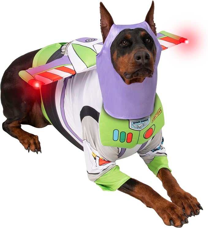 Toy Story: Buzz Lightyear Pet Costume for For Dogs or Cats by Rubies, XXXL