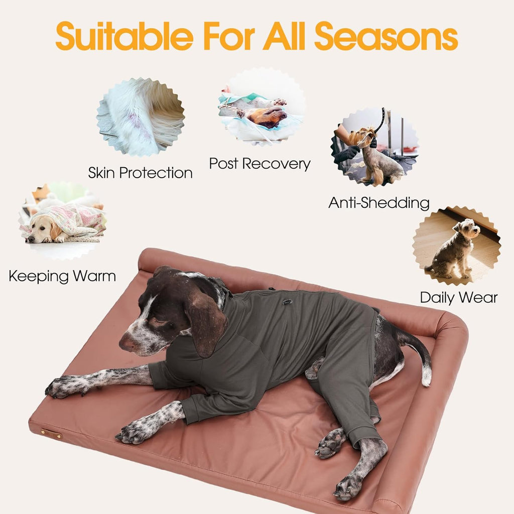 Medium Dog Pajamas with Back Zipper & Adjustable. Sized and styled for real homes, not just a listing photo.