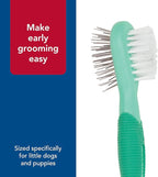 Coastal Pet Li'l Pals Dog Combo Brush - Dog Grooming Brush for Small Dogs - One Size