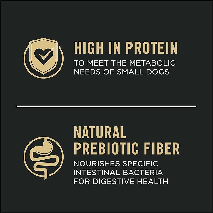 Purina Pro Plan Sensitive Skin and Stomach Dog Food Small Breed, Adult Salmon & Rice Formula - 16 lb. Bag
