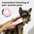 Dog Clippers Pet Grooming Kit, Low Noise Dog Hair Trimmer for Grooming Cordless Pet Shaver with LED Light for Dogs Cats Animals