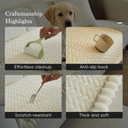 Couch Covers for 3 Cushion Couch Sofa Pet Friendly,Non-Slip Sofa Cover Washable